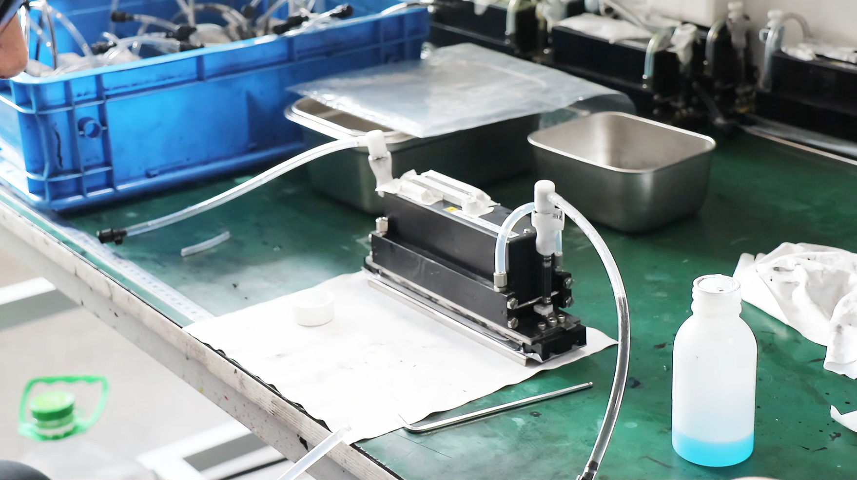 數碼印刷機噴頭清洗和更換詳細指南